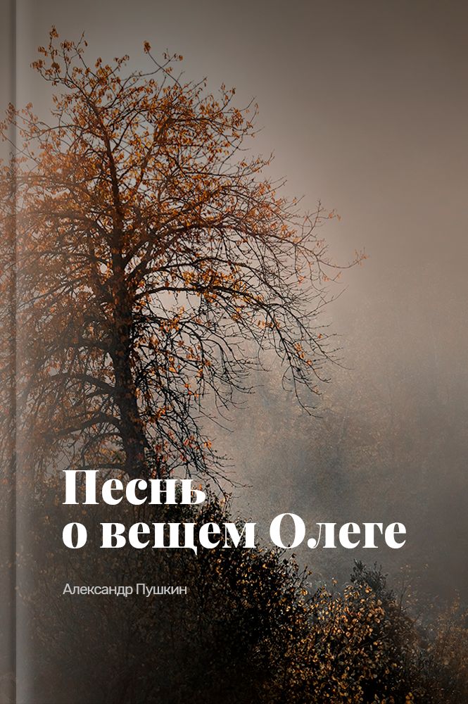 обложка книги Песнь о вещем Олеге